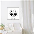 Picture of Sketch Animal  VIII _GroupedProduct_Square_Canvas_Framed_
