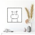 Picture of Sketch Animal  IV _GroupedProduct_Square_Canvas_Framed_