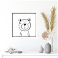 Picture of Sketch Animal V _GroupedProduct_Square_Canvas_Framed_