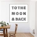 Picture of To The Moon I _GroupedProduct_Square_Canvas_Framed_