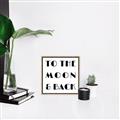 Picture of To The Moon II _GroupedProduct_Square_Canvas_Framed_
