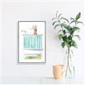 Picture of Shower Time _GroupedProduct_Rectangle_Portrait_Canvas_Framed_