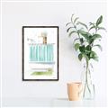 Picture of Shower Time _GroupedProduct_Rectangle_Portrait_Canvas_Framed_