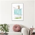 Picture of Shower Time _GroupedProduct_Rectangle_Portrait_Canvas_Framed_
