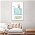 Picture of Shower Time _GroupedProduct_Rectangle_Portrait_Canvas_Framed_