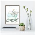 Picture of Bath Time _GroupedProduct_Rectangle_Portrait_Canvas_Framed_