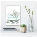 Picture of Bath Time _GroupedProduct_Rectangle_Portrait_Canvas_Framed_