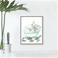 Picture of Bath Time _GroupedProduct_Rectangle_Portrait_Canvas_Framed_
