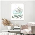 Picture of Bath Time _GroupedProduct_Rectangle_Portrait_Canvas_Framed_