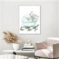 Picture of Bath Time _GroupedProduct_Rectangle_Portrait_Canvas_Framed_