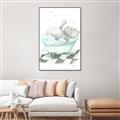 Picture of Bath Time _GroupedProduct_Rectangle_Portrait_Canvas_Framed_