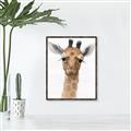 Picture of Nursery Giraffe _GroupedProduct_Rectangle_Portrait_Canvas_Framed_