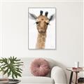 Picture of Nursery Giraffe _GroupedProduct_Rectangle_Portrait_Canvas_Framed_