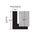 Picture of How Long II _GroupedProduct_Square_Canvas_Framed_