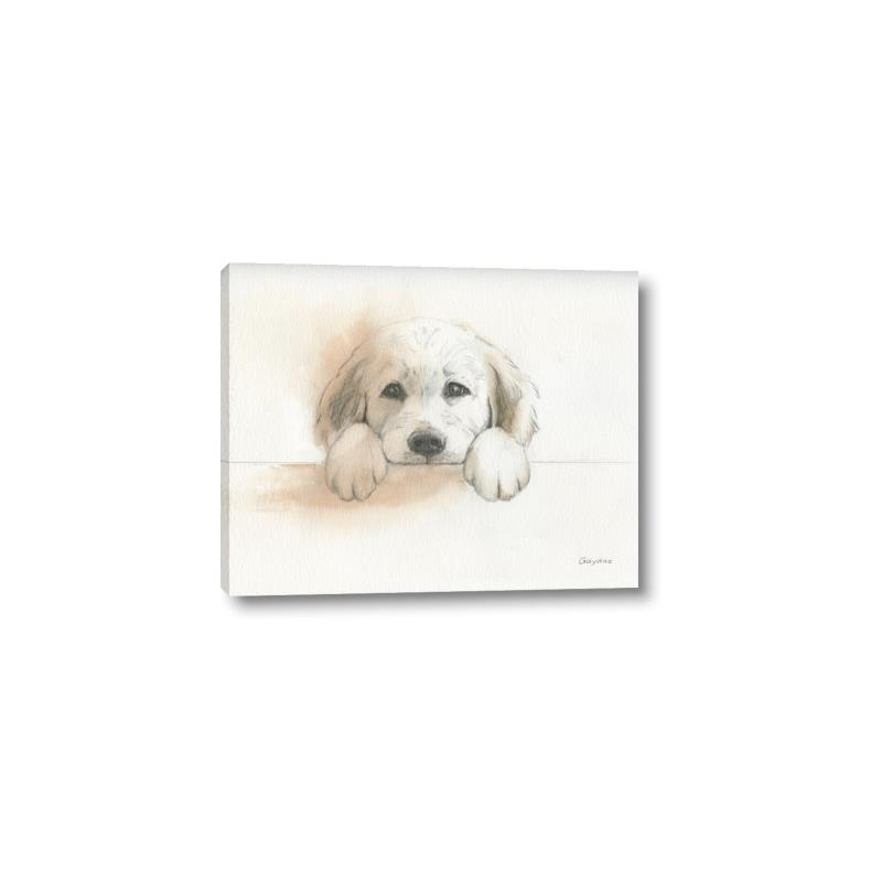 Picture of Cute Puppy _GroupedProduct_Rectangle_Landscape_Canvas_