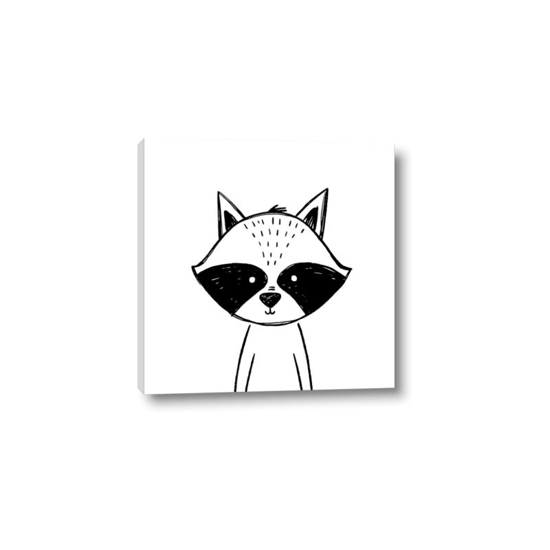 Picture of Sketch Animal  VIII _GroupedProduct_Square_Canvas_