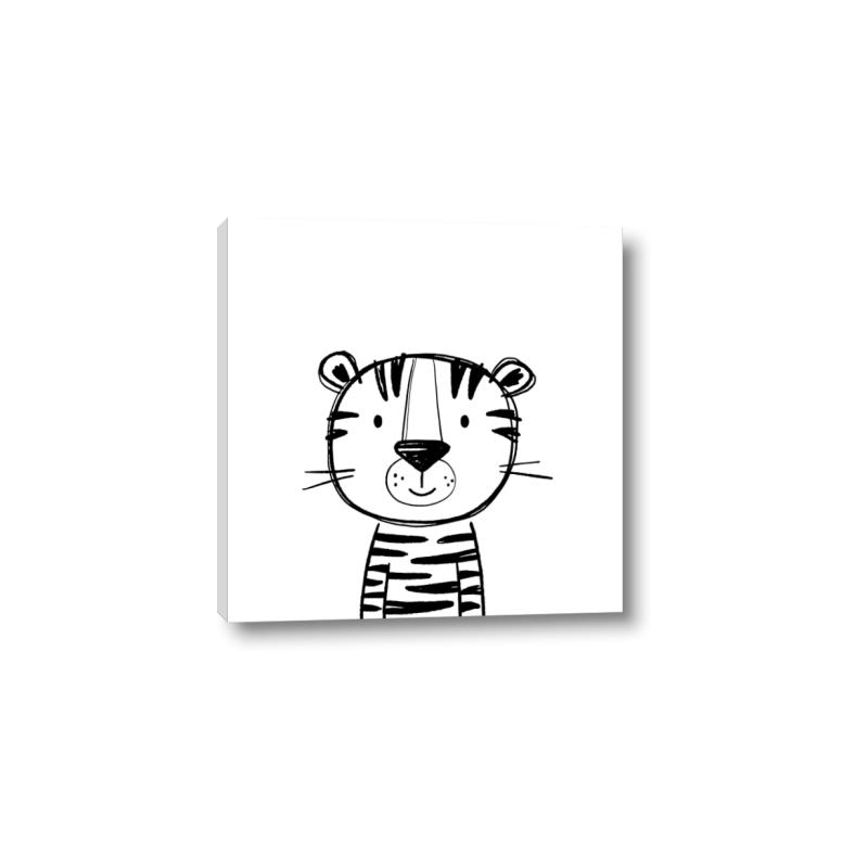 Picture of Sketch Animal  III _GroupedProduct_Square_Canvas_