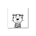 Picture of Sketch Animal  III _GroupedProduct_Square_Canvas_