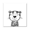 Picture of Sketch Animal  III _GroupedProduct_Square_Canvas_