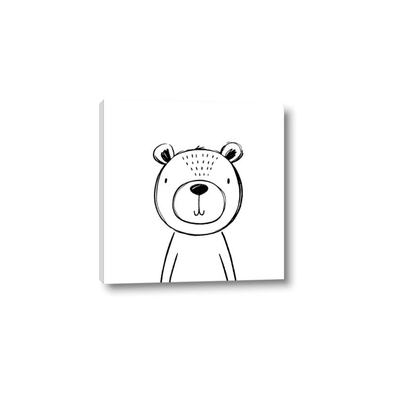 Picture of Sketch Animal V _GroupedProduct_Square_Canvas_