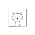 Picture of Sketch Aminal VI _GroupedProduct_Square_Canvas_