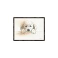 Picture of Cute Puppy _GroupedProduct_Rectangle_Landscape_Canvas_Framed_