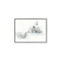 Picture of Cute cat _GroupedProduct_Rectangle_Landscape_Canvas_Framed_