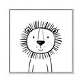 Picture of Sketch Animal  I _GroupedProduct_Square_Canvas_Framed_