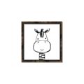 Picture of Sketch Animal  II  _GroupedProduct_Square_Canvas_Framed_