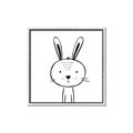 Picture of Sketch Animal  VII _GroupedProduct_Square_Canvas_Framed_