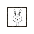 Picture of Sketch Animal  VII _GroupedProduct_Square_Canvas_Framed_