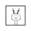 Picture of Sketch Animal  VII _GroupedProduct_Square_Canvas_Framed_