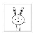 Picture of Sketch Animal  VII _GroupedProduct_Square_Canvas_Framed_