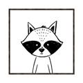 Picture of Sketch Animal  VIII _GroupedProduct_Square_Canvas_Framed_
