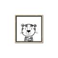 Picture of Sketch Animal  III _GroupedProduct_Square_Canvas_Framed_