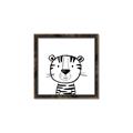 Picture of Sketch Animal  III _GroupedProduct_Square_Canvas_Framed_