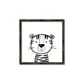 Picture of Sketch Animal  III _GroupedProduct_Square_Canvas_Framed_