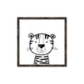 Picture of Sketch Animal  III _GroupedProduct_Square_Canvas_Framed_