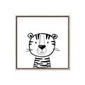 Picture of Sketch Animal  III _GroupedProduct_Square_Canvas_Framed_