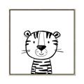 Picture of Sketch Animal  III _GroupedProduct_Square_Canvas_Framed_