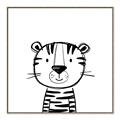 Picture of Sketch Animal  III _GroupedProduct_Square_Canvas_Framed_