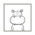 Picture of Sketch Animal  IV _GroupedProduct_Square_Canvas_Framed_