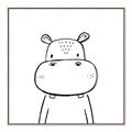 Picture of Sketch Animal  IV _GroupedProduct_Square_Canvas_Framed_