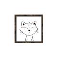 Picture of Sketch Aminal VI _GroupedProduct_Square_Canvas_Framed_