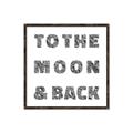 Picture of To The Moon I _GroupedProduct_Square_Canvas_Framed_