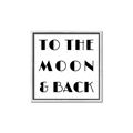 Picture of To The Moon II _GroupedProduct_Square_Canvas_Framed_