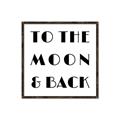 Picture of To The Moon II _GroupedProduct_Square_Canvas_Framed_