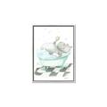 Picture of Bath Time _GroupedProduct_Rectangle_Portrait_Canvas_Framed_