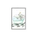 Picture of Bath Time _GroupedProduct_Rectangle_Portrait_Canvas_Framed_