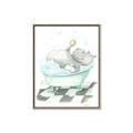Picture of Bath Time _GroupedProduct_Rectangle_Portrait_Canvas_Framed_